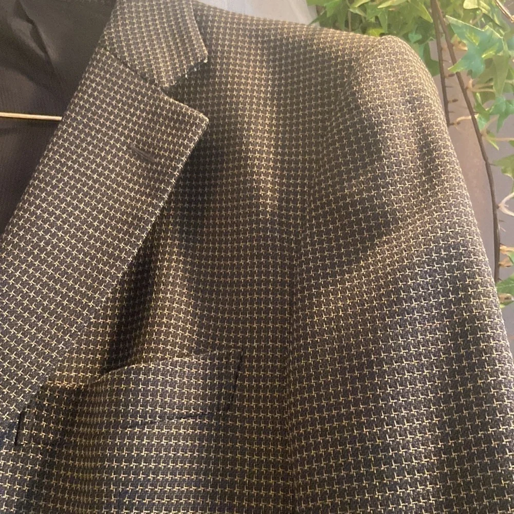 Ermenegildo Zegna Two Button Wool Blazer